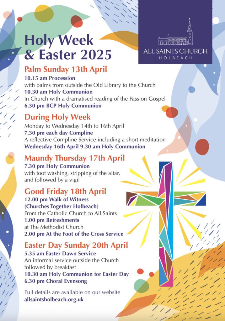 Poster of Easter Events 2025